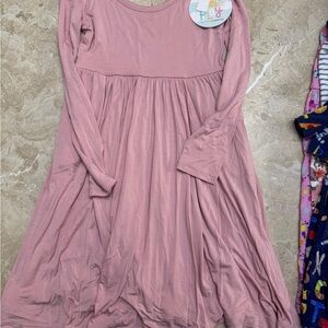 Little Sleepies Kids Pink Dress
